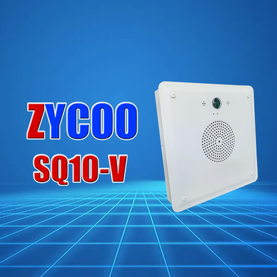 8Ω 10W IP เครือข่าย Speaker ลำโพงแบบติดตั้งบนพื้นผิวสี่เหลี่ยม