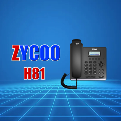 EN 55032:2015 โทรศัพท์ตั้งโต๊ะ VoIP พร้อมหน้าจอสี LCD ขนาด 2.8 นิ้ว 320x240