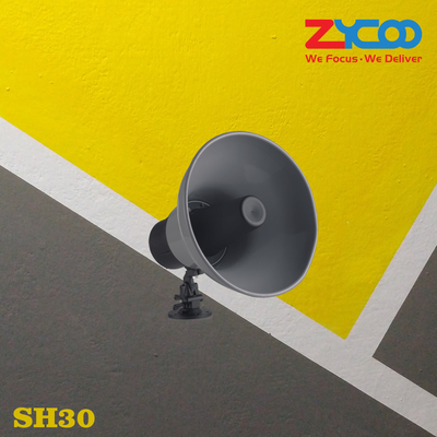 PoE IEEE802.3at/DC24V IP Horn Speaker Sip Speaker Horn พร้อม PoE+