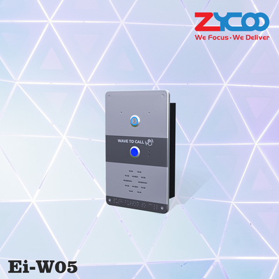 Ei Series Video SIP Based PoE Intercom 4 Models ปลอกอะลูมิเนียมที่ทนทานต่อการกัดกร่อน
