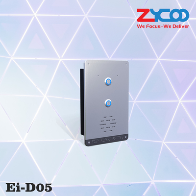 Ei Series Video SIP Based PoE Intercom 4 Models ปลอกอะลูมิเนียมที่ทนทานต่อการกัดกร่อน