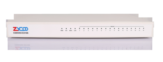 16 X RJ11 FXS Ip อะนาล็อกเกตเวย์ 2 X 10/100Mbps พร้อมส่วนขยาย IP ทั้งหมด